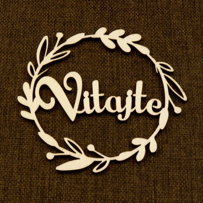 Výrez Vitajte floral