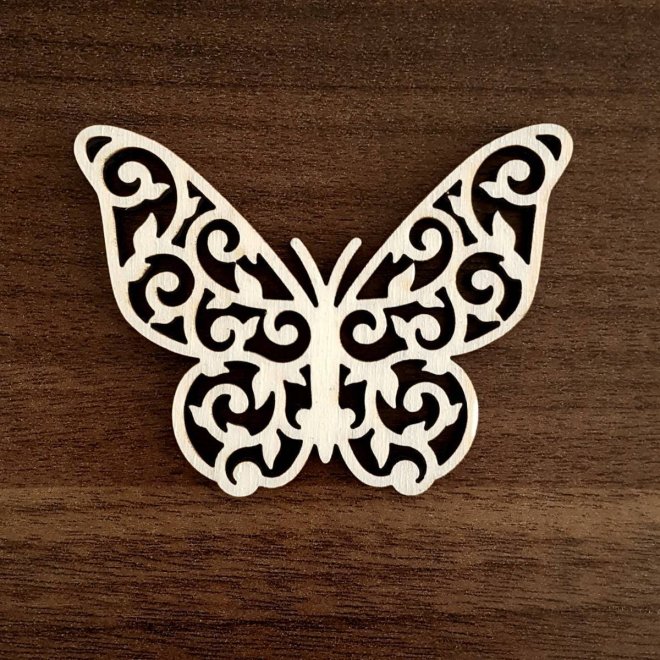 Ornament motýľ