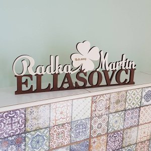 Svadobná dekorácia duo