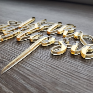 Zápich na tortu – Všetko najlepšie so srdiečkami | cake topper