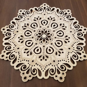 Vyrezávaná mandala veľká